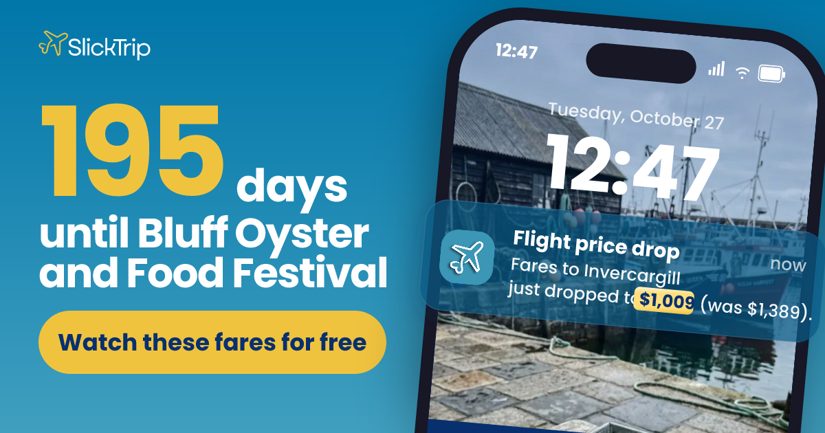 Bluff Oyster and Food Festival 2027: Dates (usually late May) and Fares