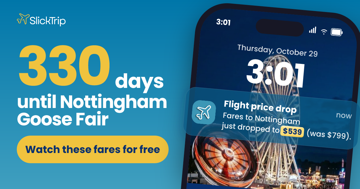 Nottingham Goose Fair 2027: Dates (Sep 24 to Oct 3) and Fares