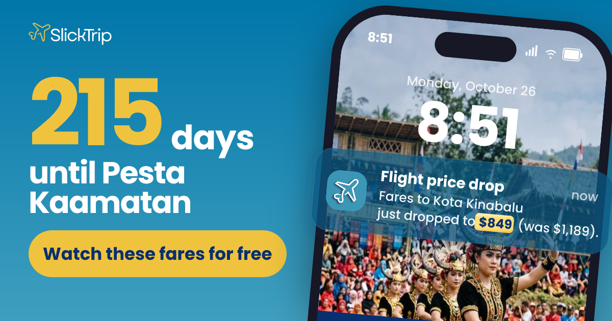 Pesta Kaamatan 2027: Dates (May 30 to 31) and Fares
