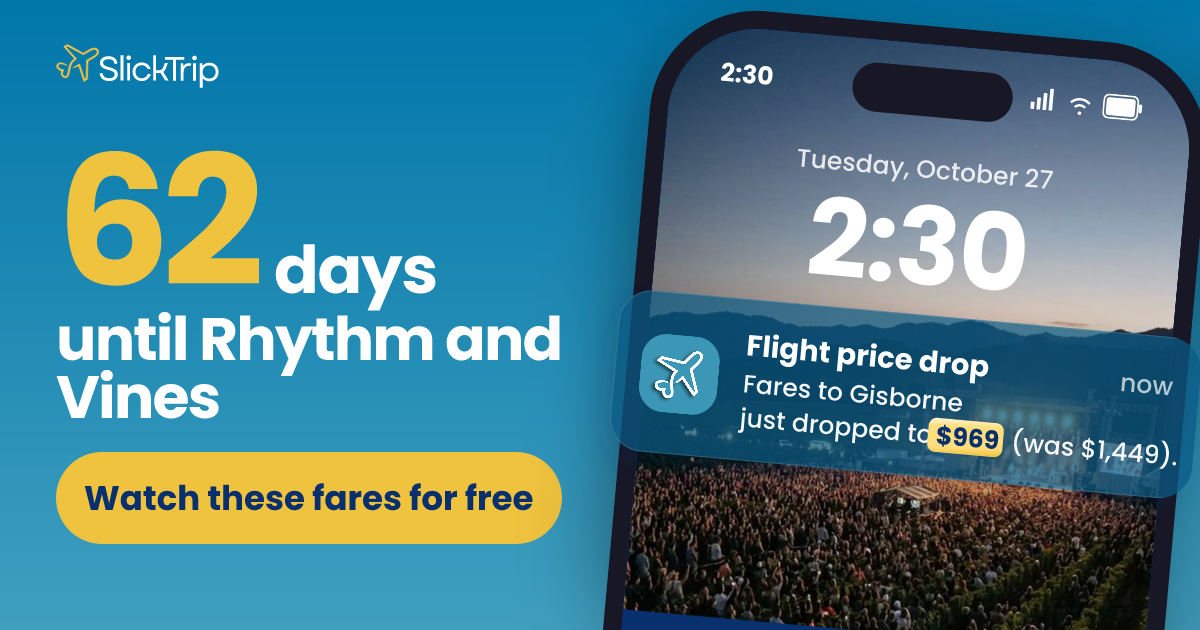 Rhythm and Vines 2026/27: Dates (Dec 28 to Jan 1) and Fares