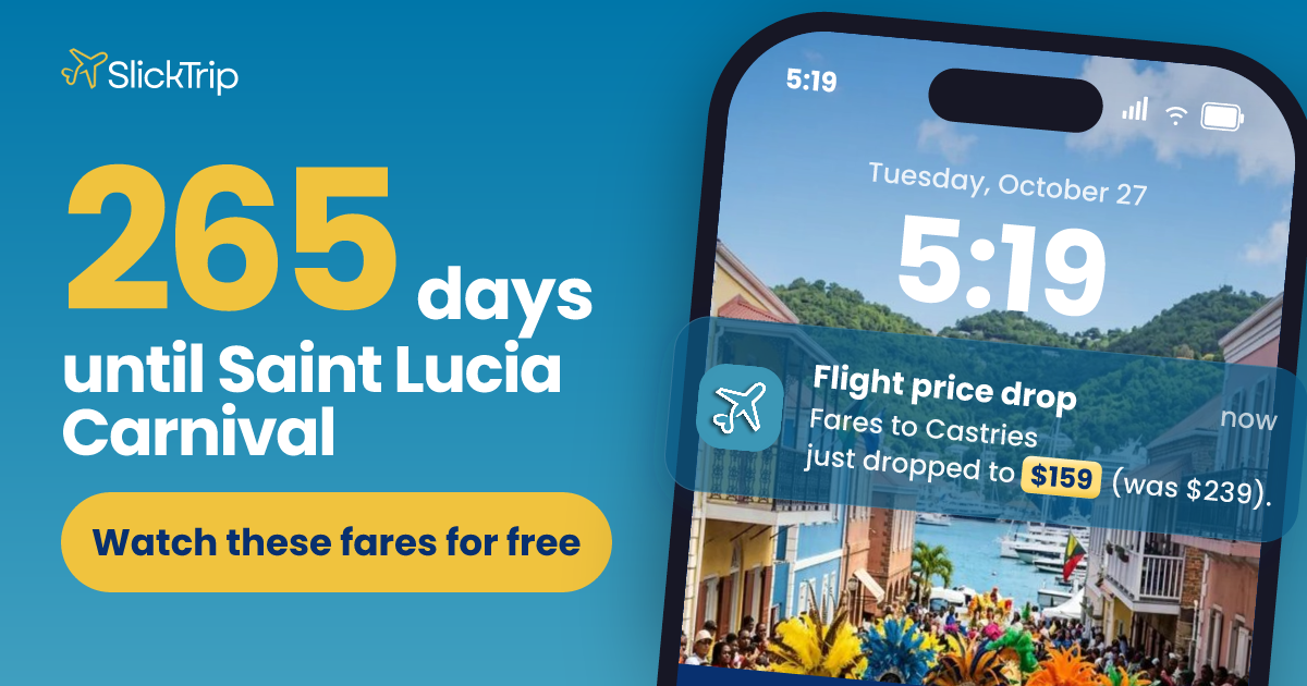 Saint Lucia Carnival 2027: Dates (Jul 19 to 20) and Fares