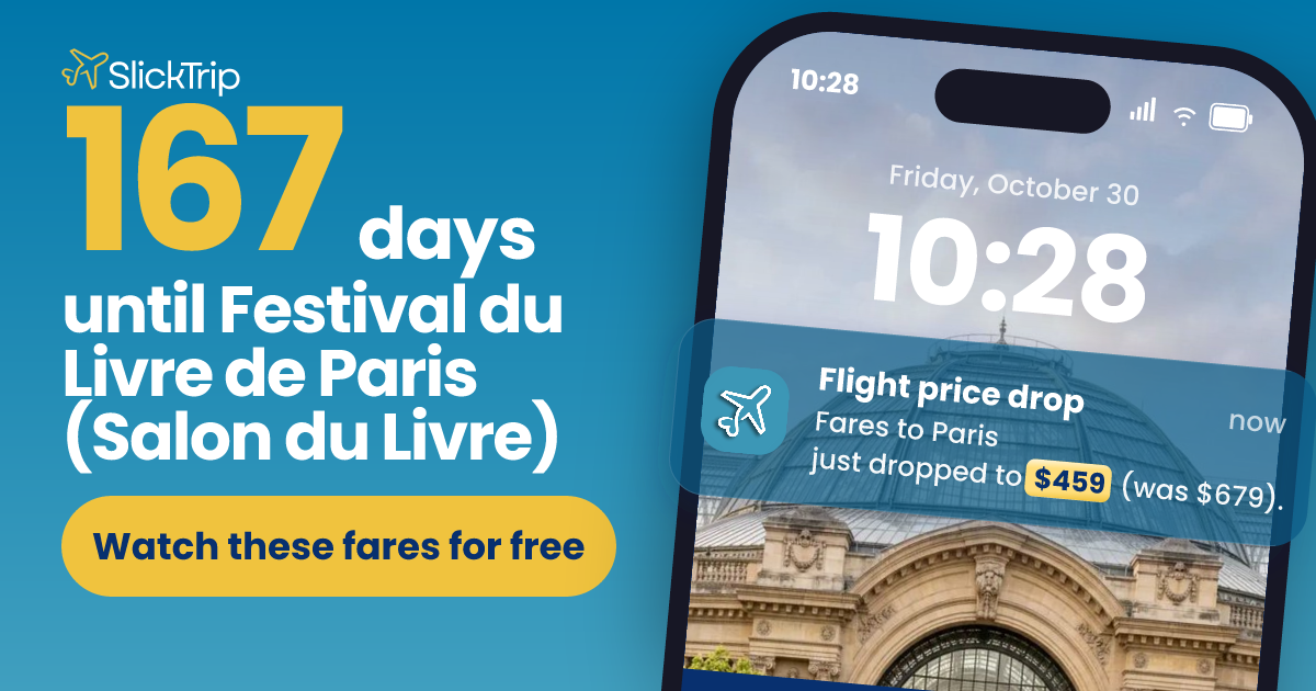 Festival du Livre de Paris (Salon du Livre) 2027: Dates (Apr 16 to 18 ...