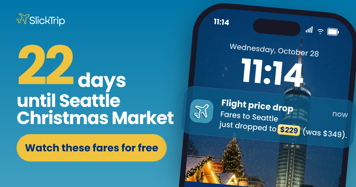Seattle Christmas Market 2026: Dates (Nov 20 to Dec 27) and Fares