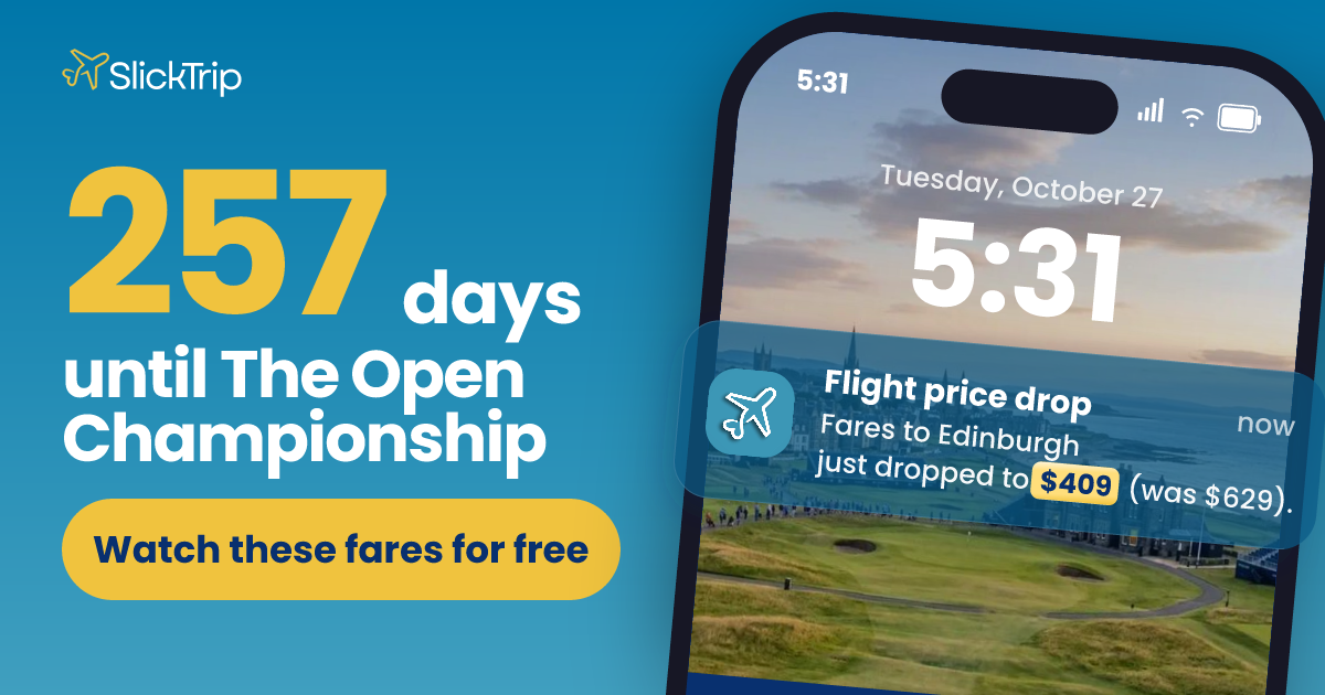 The Open Championship 2027: Dates (Jul 11 to 18) and Fares