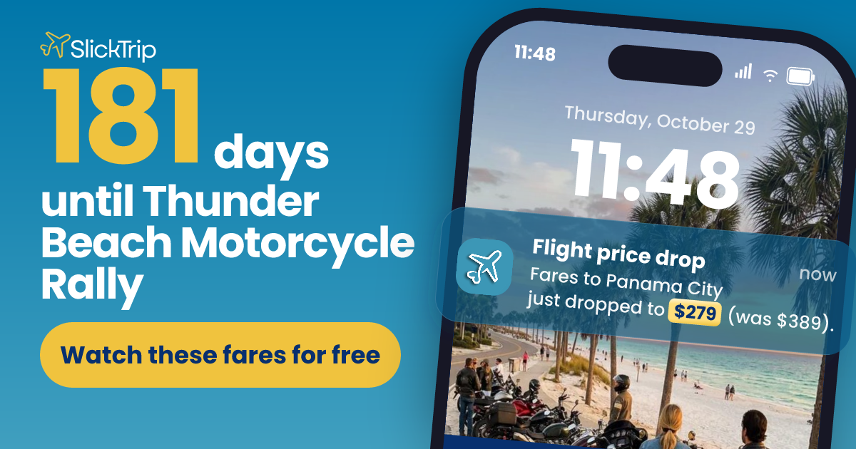 Thunder Beach Motorcycle Rally 2027: Dates (Apr 28 to May 2) and Fares